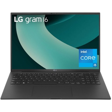 LG Laptop gram 16 / Intel Core i5-1334U, 16", 2560x1600, 16GB, 512 GB SSD, Windows 11 Pro, crna